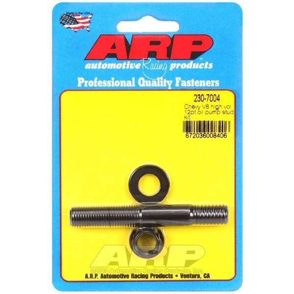 CHEVY V8 HIGH VOLUME 12PT OIL PUMP STUD KIT, Arp, Mfr#: 230-7004
